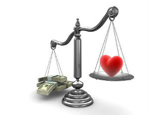 Money can’t buy love or happiness. Your views on it
